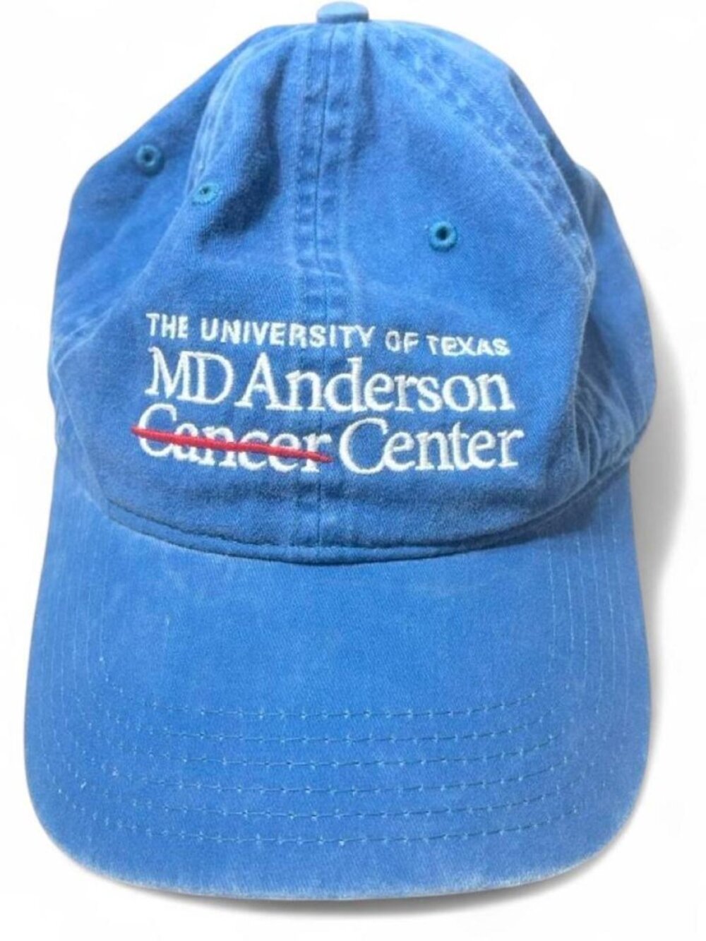 MD Anderson Cancer Center UT Austin OTTO Blue Baseball Cap Hat Adjustable
